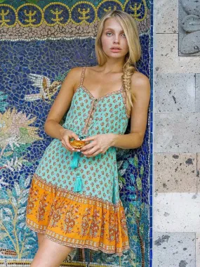 Boho Kleid Kurz  Avyanah
