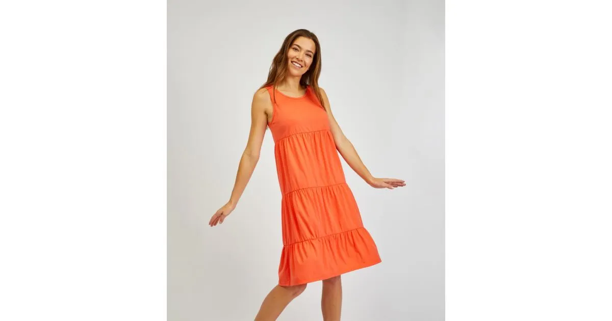 Damenkleid CHANTAL SAM 73 braun XL