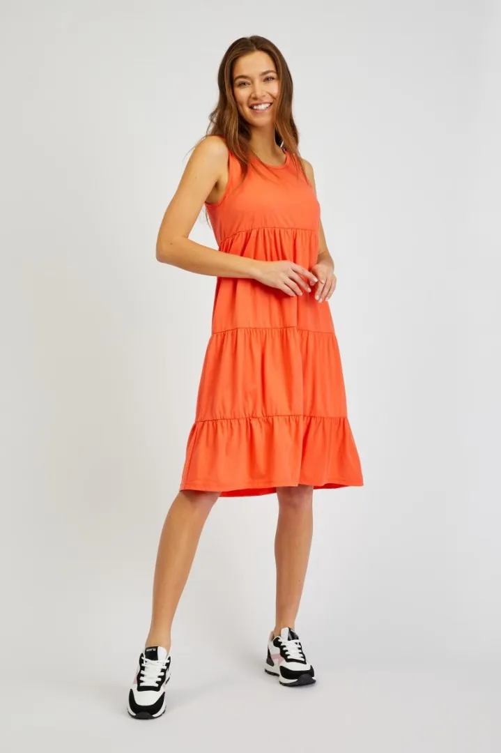 Damenkleid CHANTAL SAM 73 braun XL