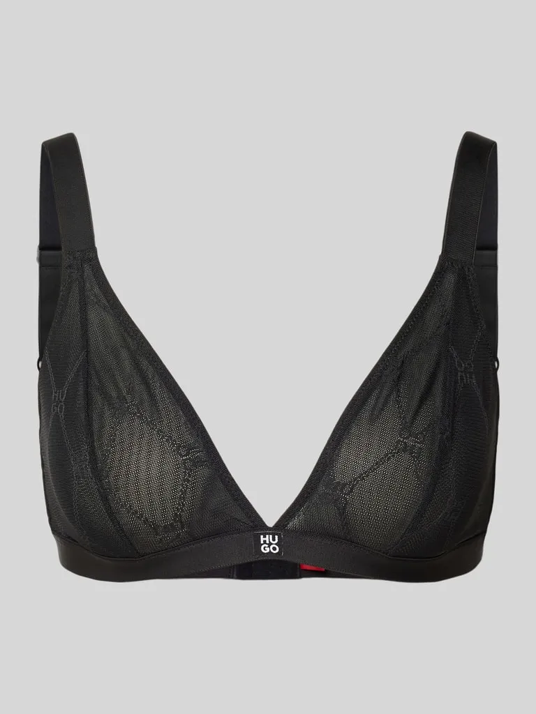 HUGO BH mit Label-Detail (black) online kaufen