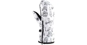 Kinderfäustling Viking MOTIV schwarz/weiß 4