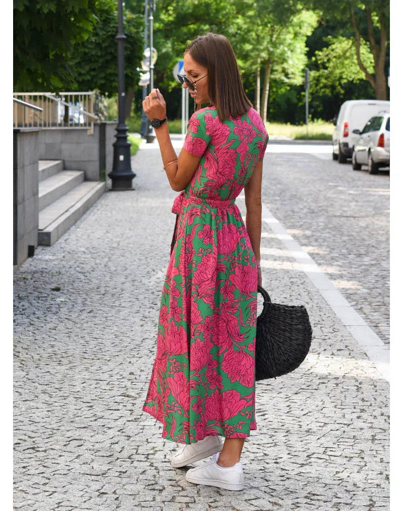 lange Sommerstrandkleid
