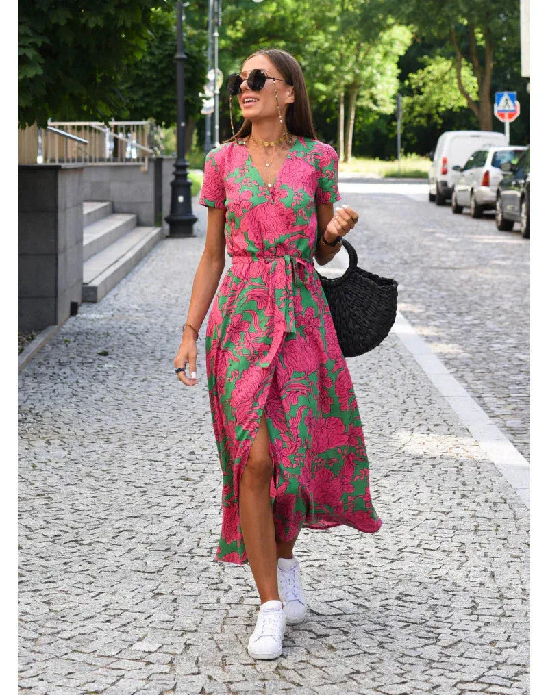 lange Sommerstrandkleid