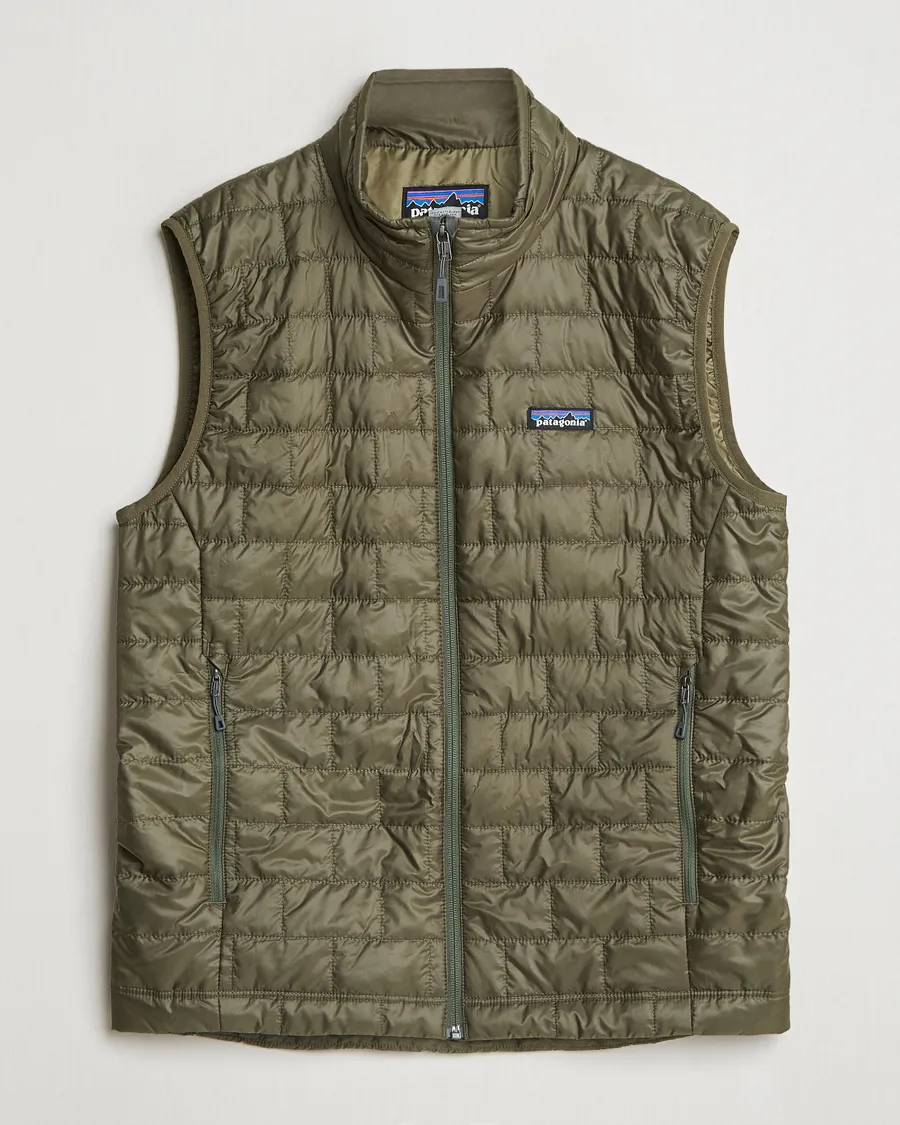 Nano Puff Vest Basin Green
