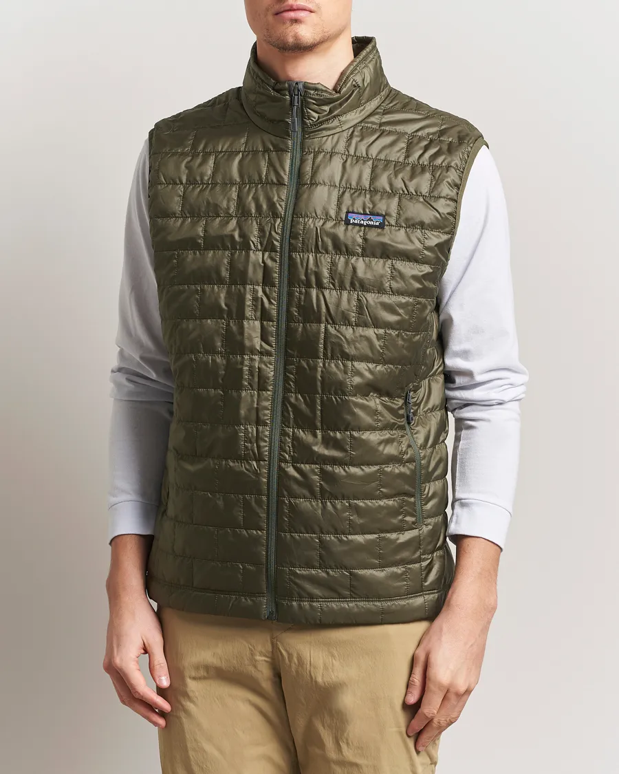 Nano Puff Vest Basin Green