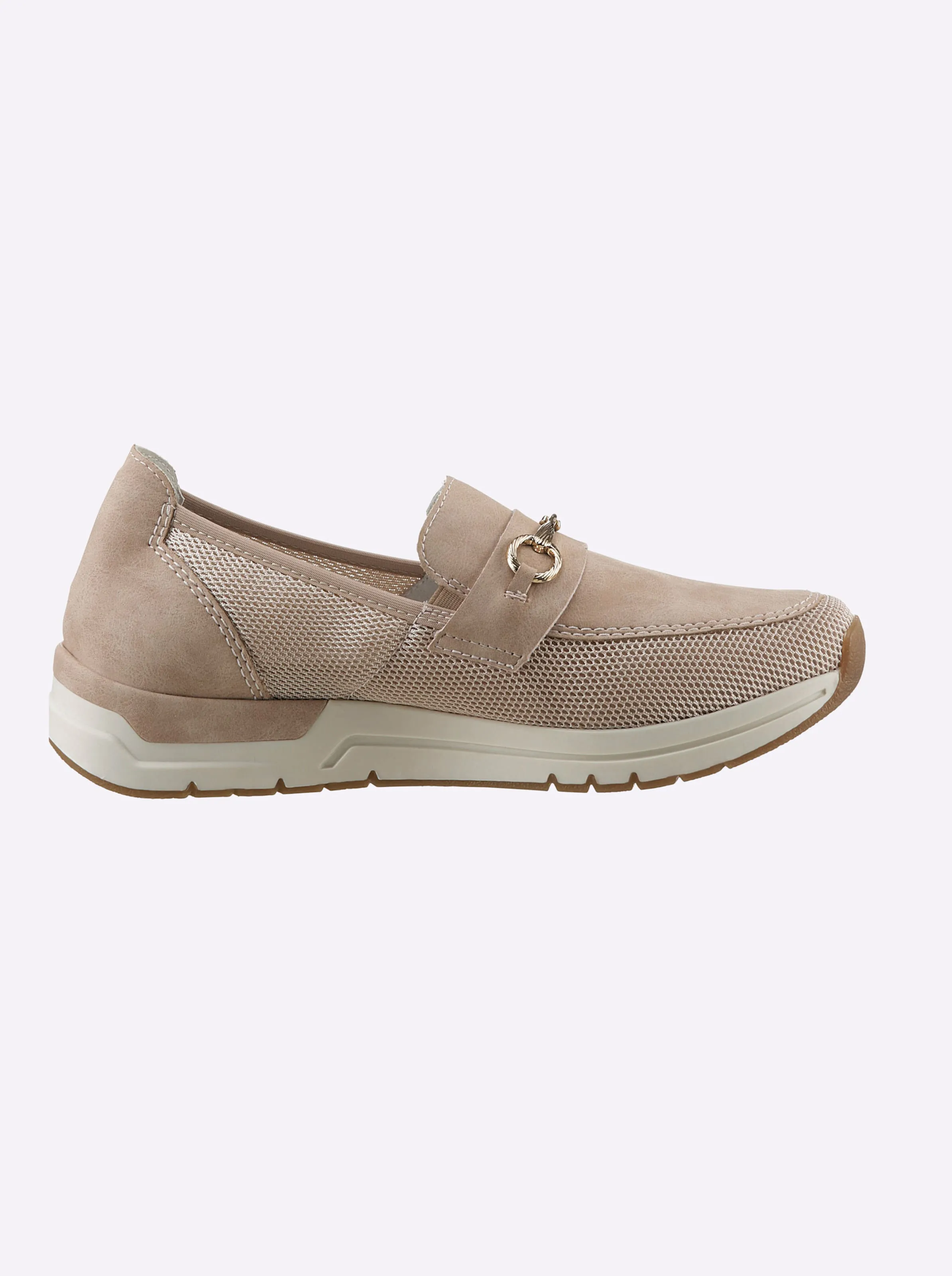 Rieker Slipper in apricot