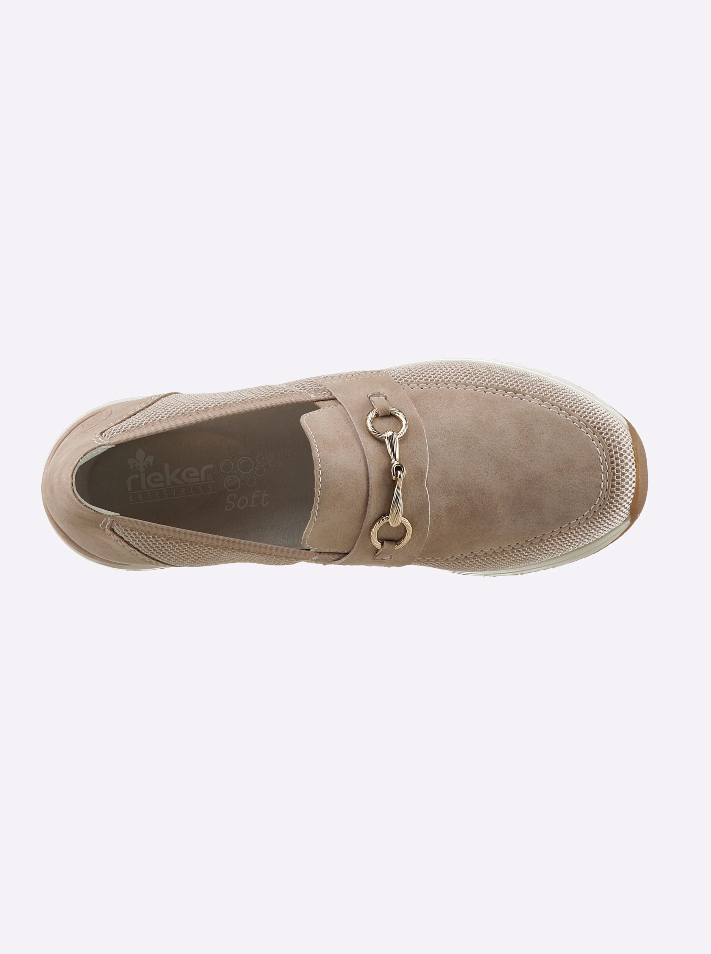 Rieker Slipper in apricot