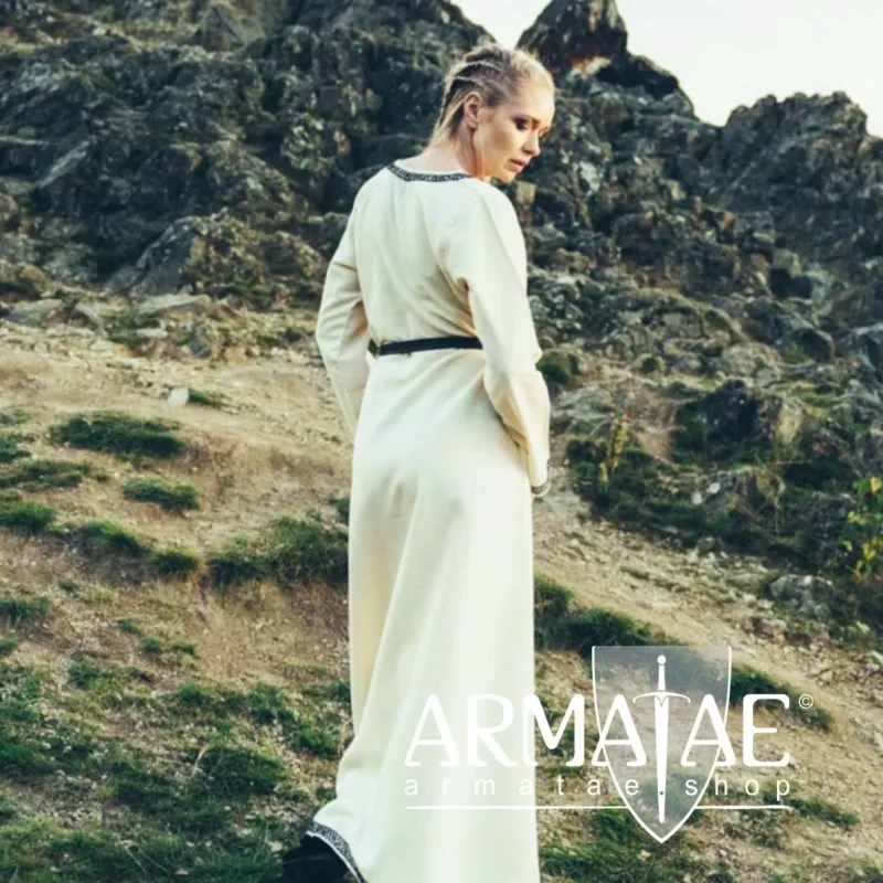 Wikinger Kleid Brigida Natur